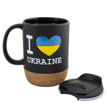 Чашка I Love Ukraine, белая...