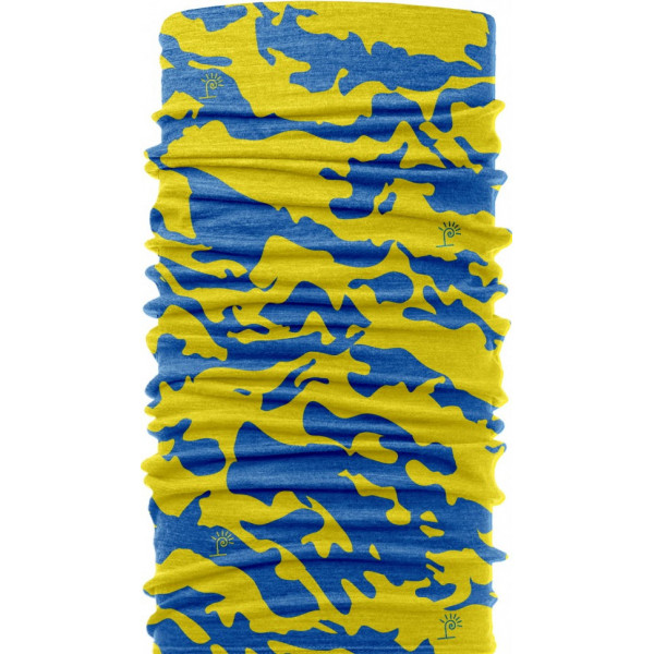 Бандана-трансформер (бафф), "Жёлтый и Голубой"