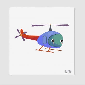 Иллюстрация "Вертолетик"