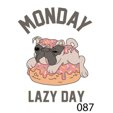 Иллюстрация "Monday lazy day"